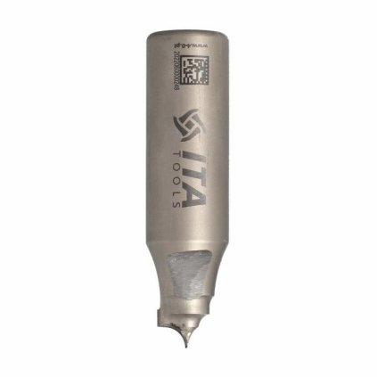 ITA FDQ - Speciální diamantová stopková fréza profilová (D=15; l=2,5; L=0; S=20; H=-; R=5; Z1; STAINLESS STEEL; RH)