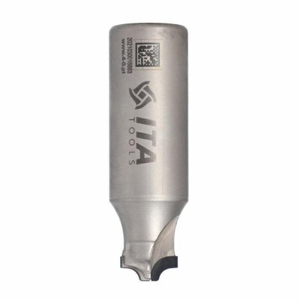 ITA FDQ - Speciální diamantová stopková fréza profilová (D=18; l=5; L=0; S=25; H=-; R=4; Z2; STAINLESS STEEL; RH)