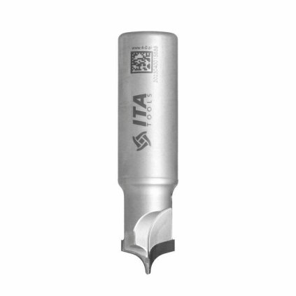 ITA FDQ - Speciální diamantová stopková fréza profilová (D=18; l=7; L=0; S=20; H=-; R=6; Z2; STAINLESS STEEL; RH)