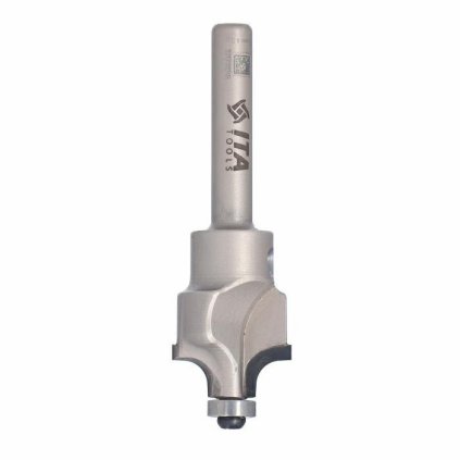 ITA FDQ - Speciální diamantová stopková fréza profilová (D=23; l=20; L=0; S=8; H=-; R=4,75; Z2; STAINLESS STEEL; RH)