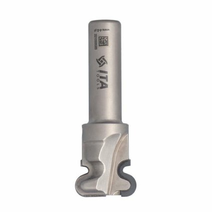 ITA FDU - Speciální diamantová stopková fréza - pro podřezávání (D=30,2; l=14,5; L=85; S=16; H=0; Z2; STAINLESS STEEL; RH)