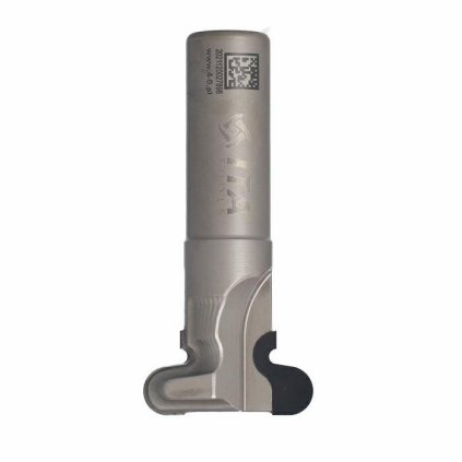 ITA FDU - Speciální diamantová stopková fréza - pro podřezávání (D=40; l=14,4; L=90; S=20; H=0; Z2; STAINLESS STEEL; RH)