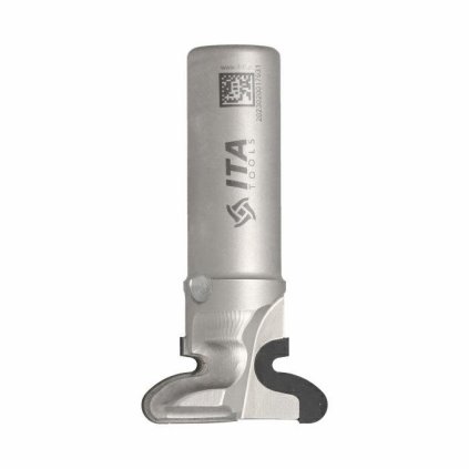 ITA FDU - Speciální diamantová stopková fréza - pro podřezávání (D=40; l=14; L=80; S=20; H=0; Z2; STAINLESS STEEL; RH)