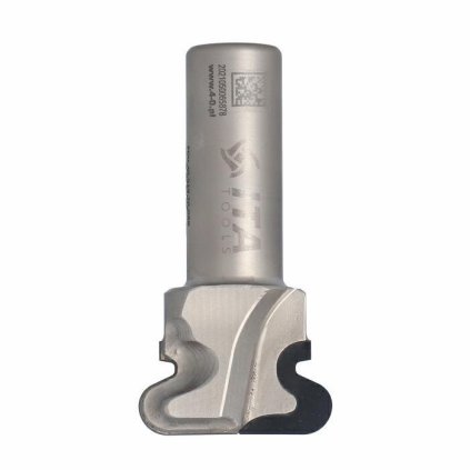 ITA FDU - Speciální diamantová stopková fréza - pro podřezávání (D=40; l=19; L=80; S=20; H=0; Z2; STAINLESS STEEL; RH)