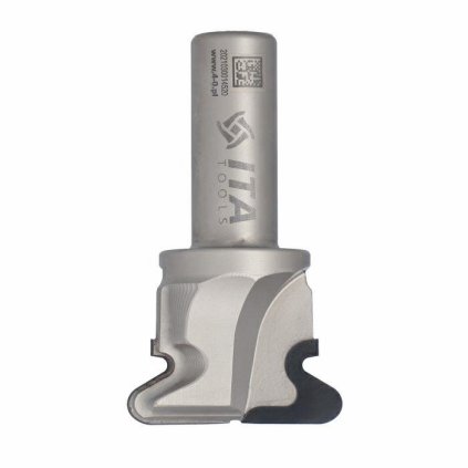 ITA FDU - Speciální diamantová stopková fréza - pro podřezávání (D=50; l=15,3; L=90; S=20; H=0; Z2; STAINLESS STEEL; RH)