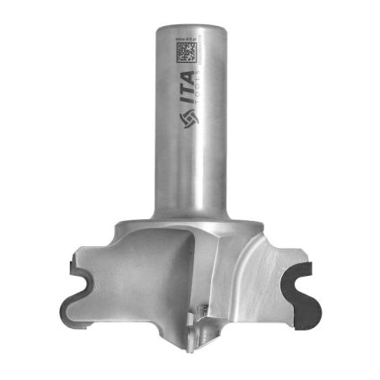 ITA FDU - Speciální diamantová stopková fréza - pro podřezávání (D=72,5; l=21; L=90; S=20; H=4; Z2+2; STAINLESS STEEL; RH)