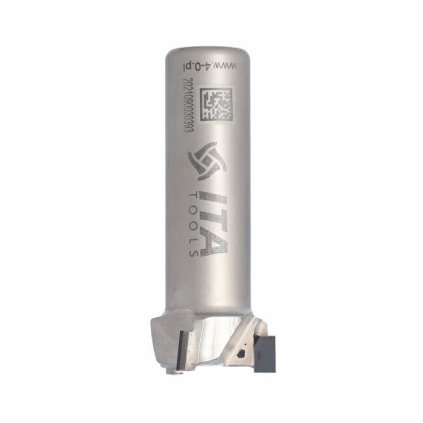 ITA FDP - Speciální diamantová stopková fréza - pro hoblování (D=25; l=6; L=60; S=16; H=4; Z3; STEEL; RH)