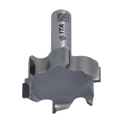ITA FDP - Speciální diamantová stopková fréza - pro hoblování (D=47; l=10; L=0; S=12; H=-; Z6; STEEL; LH)
