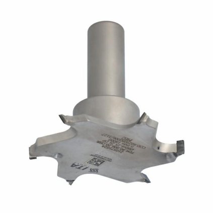 ITA FDR - Speciální diamantová stopková fréza - pro drážkování (D=80; l=6; L=0; S=20; H=0; Z3+3; STEEL; RH)