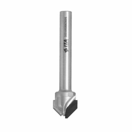 ITA FDH - Diamantová fréza profilová pro zkosení (D=12,7; l=9,2; L=55; S=6,35; H=4; a45; Z2; STEEL; RH)