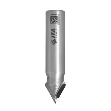ITA FDH - Diamantová fréza profilová pro zkosení (D=16,5; l=14; L=74; S=16; H=3; a60; Z1+1; STEEL; RH)