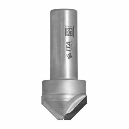 ITA FDH - Diamantová fréza profilová pro zkosení (D=33; l=12; L=80; S=20; H=4; a45; Z1+1; STAINLESS STEEL; RH)