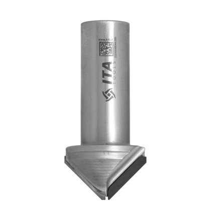 ITA FDH - Diamantová fréza profilová pro zkosení (D=33; l=15; L=71,5; S=20; H=4; a45; Z2; STAINLESS STEEL; RH)