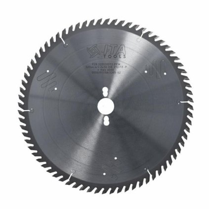 ITA P30 - Pilový kotouč pro nářezové centrum - NANO karbid (D=320; F=30; PH=PH03; Z=72; K=4,4; P=3,2; )