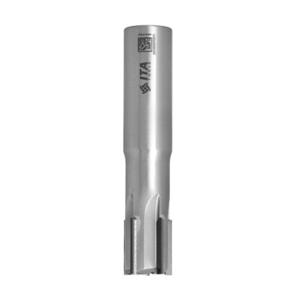 ITA DT1/2/3/5 Diamantové frézy na kompozity a hliník (D=20; I=22; L=100; S=20; 0°; Z5+1; H=3; STEEL; RH)
