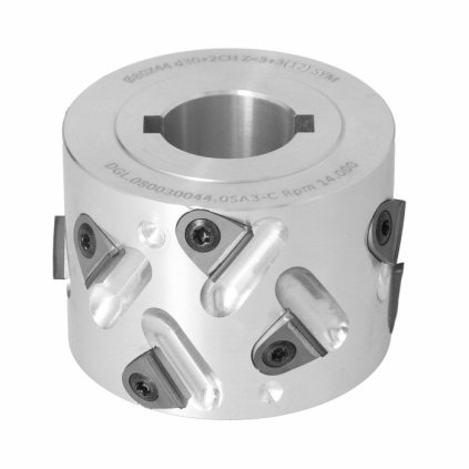 ITA DGL - Diamantová frézovácí hlava segmentová (D=80; F=30; W=2CH; I=44; k=30; H=3; Z3+3; TYP=A; SYM)