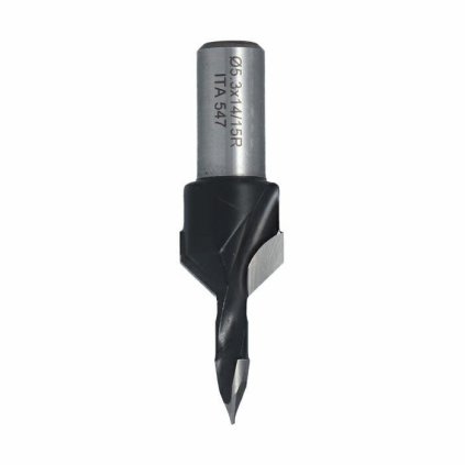 ITA S válcovou stopkou se záhlubníkem 45° VAW, VAM (D=5,3; I=14; D1=15; I1=21; L=55; S=10)