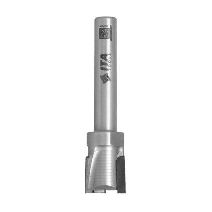 DT2 Diamantové stopkové frézy Z2+1 pro LED lišty (D=14; l=12; L=60; S=8; H=2,5; Z2+1; STAINLESS STEEL; RH)