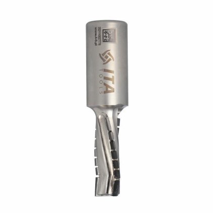 ITA DTE Diamantová fréza Z3+1 – TURBO (D=16; l=45; L=110; S=25; H=4,5; Z3+1; STAINLESS STEEL; RH)