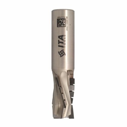 ITA DTE Diamantová fréza Z3+1 – TURBO (D=20; l=35; L=96; S=20; H=4,5; Z3+1; STAINLESS STEEL; RH)