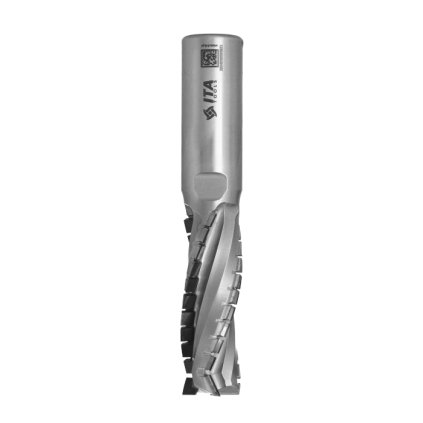 ITA DTE Diamantová fréza Z3+1 – TURBO (D=20; l=55; L=112; S=20; H=4; Z3+1; STAINLESS STEEL; LH)