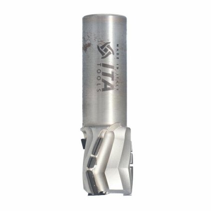 ITA DTE Diamantová fréza Z3+1 – TURBO (D=25; l=25; L=89; S=20; H=4,5; Z3+1; STAINLESS STEEL; LH)