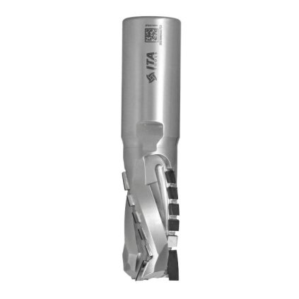 ITA DTE Diamantová fréza Z3+1 – TURBO (D=25; l=45; L=110; S=25; H=4,5; Z3+1; STEEL; RH)