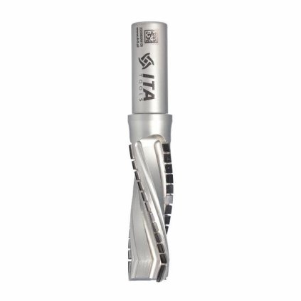 ITA DTE Diamantová fréza Z3+1 – TURBO (D=25; l=75; L=140; S=20; H=4; Z3+1; STAINLESS STEEL; RH)