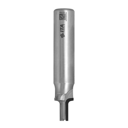 ITA FDI - Diamantová fréza s poloměrem a zkosením (D=18; l=18,7; L=105; S=20; H=2,5; D2=8; R=3; Z2; STEEL; RH)