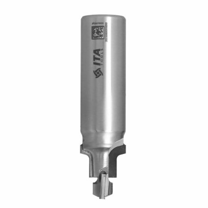 ITA FDI - Diamantová fréza s poloměrem a zkosením (D=12; l=19,4; L=80; S=20; H=4; D2=20; R=2; Z2+2; STAINLESS STEEL; RH)