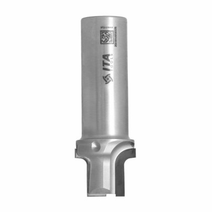 ITA FDI - Diamantová fréza s poloměrem a zkosením (D=16; l=16,2; L=75; S=20; H=4; D2=26; R=3; Z2+1; STAINLESS STEEL; RH)