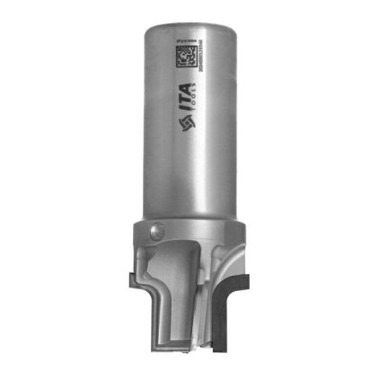 ITA FDI - Diamantová fréza s poloměrem a zkosením (D=32; l=16,4; L=86; S=25; H=4; D2=20; R=3; Z4+1; STEEL; RH)