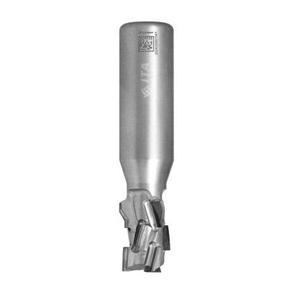 ITA FDT - Diamantová fréza s poloměrem s zkosením (D=18; l=25; L=90; S=20; H=3; D2=16,1; Z3+3; DENSIMET; RH)