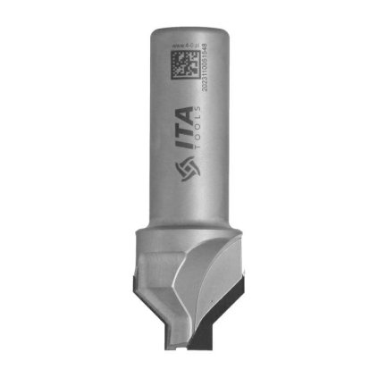 ITA FDT - Diamantová fréza s poloměrem s zkosením (D=28; l=12; L=80; S=20; H=3; D2=12; Z2; DENSIMET; RH)