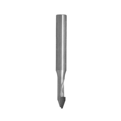 ITA FDH - Diamantová fréza profilová pro zkosení (D=5; l=6; L=50; S=6; H=2,5; a0; Z1; HM; RH)
