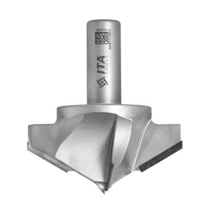 ITA FDH - Diamantová fréza profilová pro zkosení (D=90; l=22; L=100; S=20; H=4; a120; Z2+2; STEEL; RH)