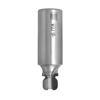 ITA FDU - Diamantová fréza profilová (D=16; l=15; L=80; S=25; H=4; D1=10; R=0; R1=0; Z2; STAINLESS STEEL; RH)
