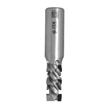 ITA DTD - Speciální diamantová stopková fréza (D=16; l=35; L=95; S=20; a45°; H=4; Z2+2; RH)