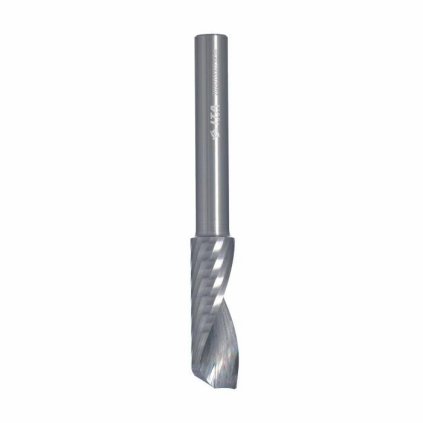 ITA 198Ra/SP01 - Spirálová fréza na plast - Z1 Pozitivní (D=12;I=35;L=80;S=8; Z1;RH;VHM)