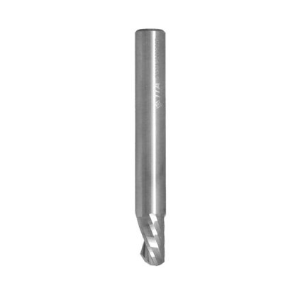 ST51 -198RPn - Spirálová fréza na plast - Z1 Negativní (D=8;I=12;L=60;S=8; Z1;RH;VHM)