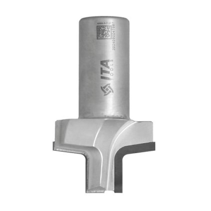 ITA FDG - Speciální diamantová stopková fréza - rádius (D=50; l=20,76; L=0; S=25; H=4; D1=18; R1=3; R2=0; Z2+1; ; RH)
