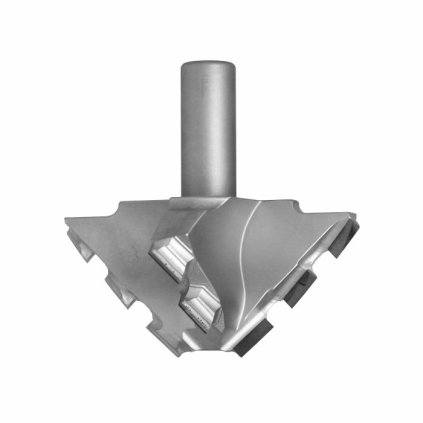 ITA FDH - Speciální diamantová stopková fréza - pro zkosení (D=115; l=45; L=106; S=20; H=0; a=45; Z2+2; ; RH)
