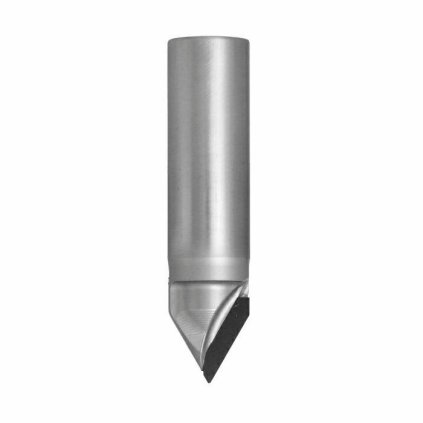 ITA FDH - Speciální diamantová stopková fréza - pro zkosení (D=18; l=20; L=75; S=19; H=0; a=60; Z1; ; RH)