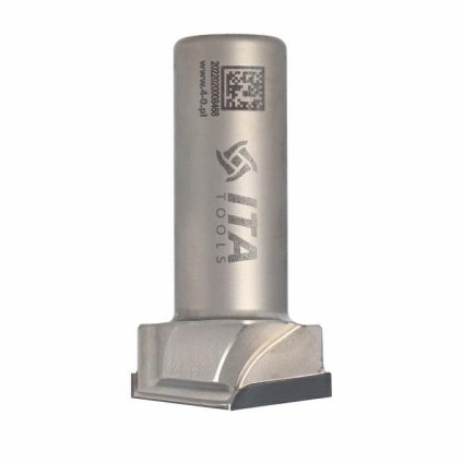 ITA FDH - Speciální diamantová stopková fréza - pro zkosení (D=35; l=15; L=65; S=20; H=0; a=165; Z2; ; RH)
