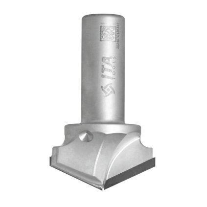 ITA FDH - Speciální diamantová stopková fréza - pro zkosení (D=48; l=11,19; L=80; S=20; H=0; a=25; Z2; ; RH)