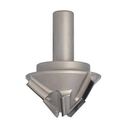 ITA FDH - Speciální diamantová stopková fréza - pro zkosení (D=82; l=28,5; L=98,5; S=20; H=0; a=45; Z3+3; ; RH)