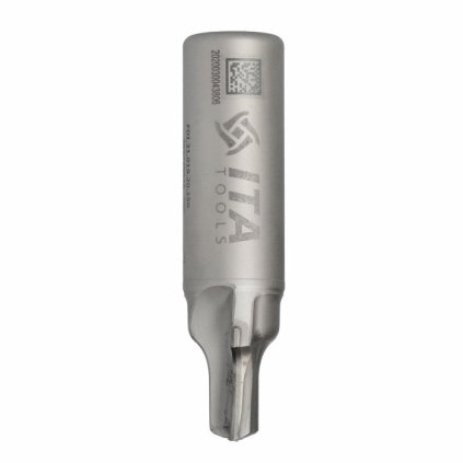 ITA FDI - Speciální diamantová stopková fréza - formátovací se zaoblením (D=12; l=19; L=0; S=20; H=4; D1=0; R=5; Z2; ; RH)