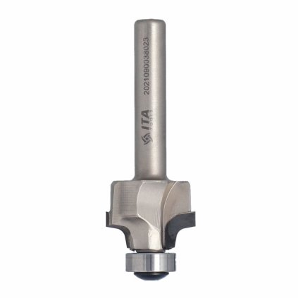 ITA FDI - Speciální diamantová stopková fréza - formátovací se zaoblením (D=12,7; l=8; L=0; S=8; H=4; D1=0; R=0; Z2; ; RH)