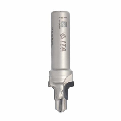 ITA FDI - Speciální diamantová stopková fréza - formátovací se zaoblením (D=12; l=21,5; L=0; S=16; H=4; D1=0; R=0; Z2+2; ; RH)