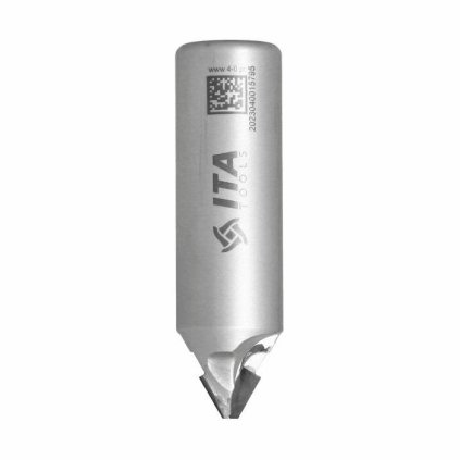 ITA FDI - Speciální diamantová stopková fréza - formátovací se zaoblením (D=26; l=24; L=0; S=20; H=4; D1=0; R=0; Z2; ; RH)
